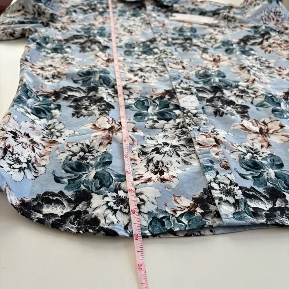 Denim & Flower LS Button-Down Shirt